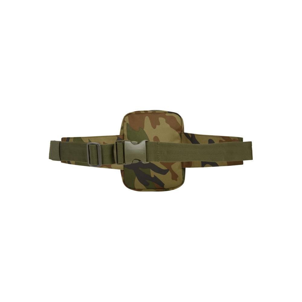 Brandit - waistbeltbag Allround woodland Heuptasje - One size - Groen